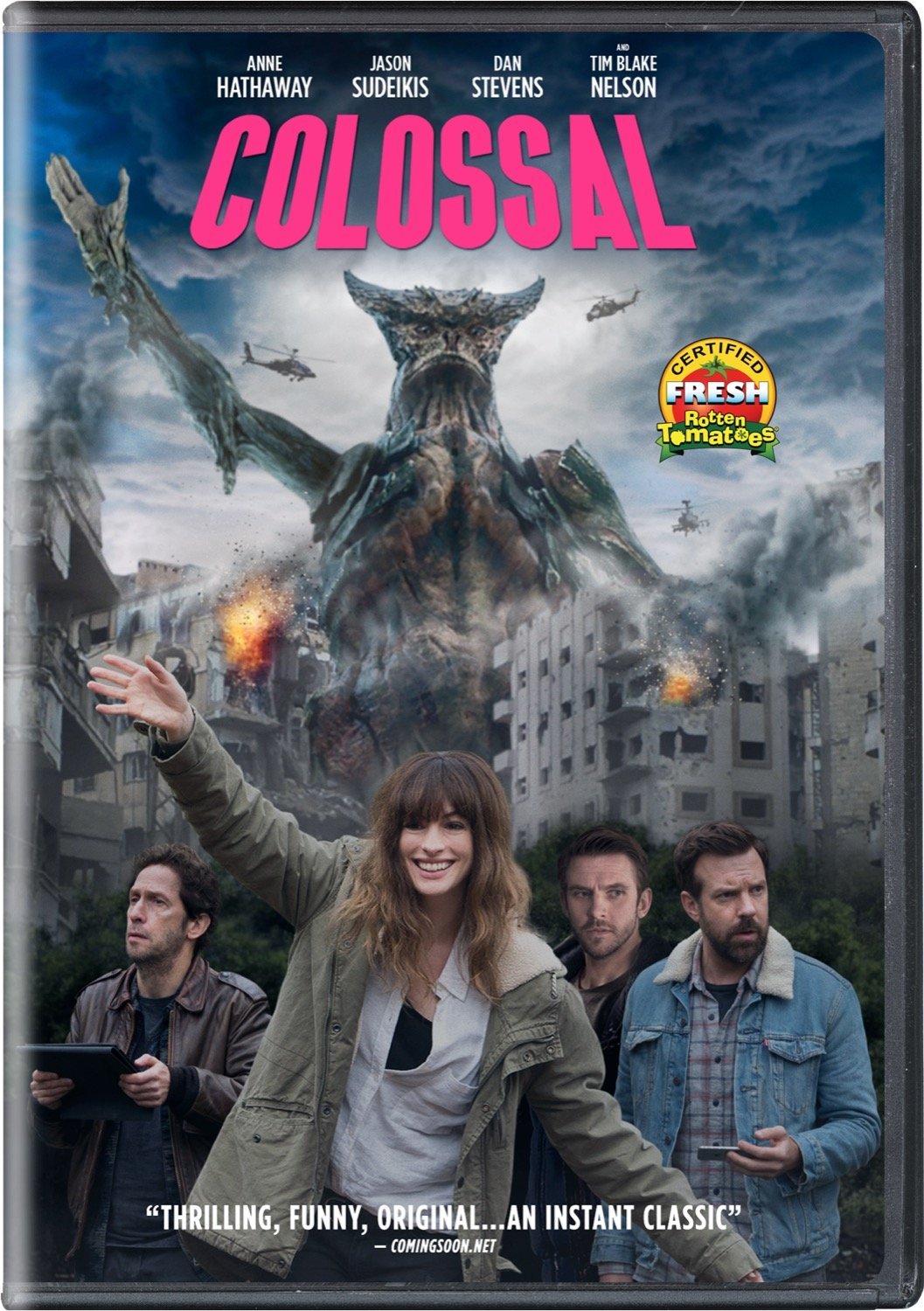 5 Reasons To Get Anne Hathaway & Jason Sudeikis 'Colossal' DVD ...